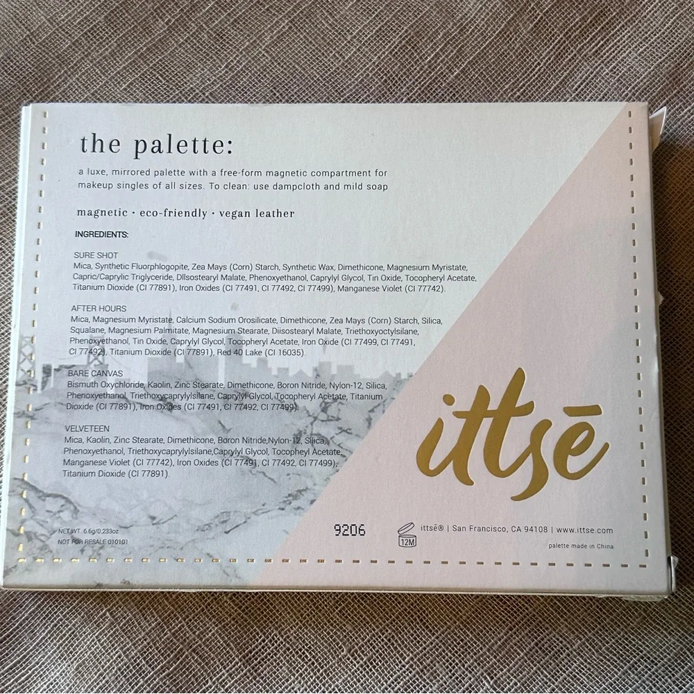 Ittse Magnetic Shadow Quad Palette
